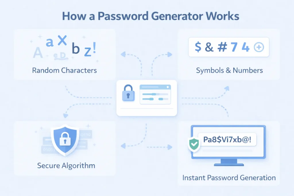 How Does a Password Generator Tool Work?