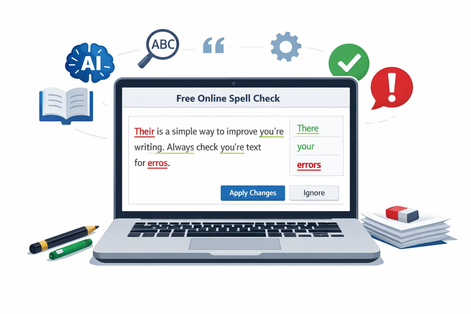 Free Online Spell Check Service