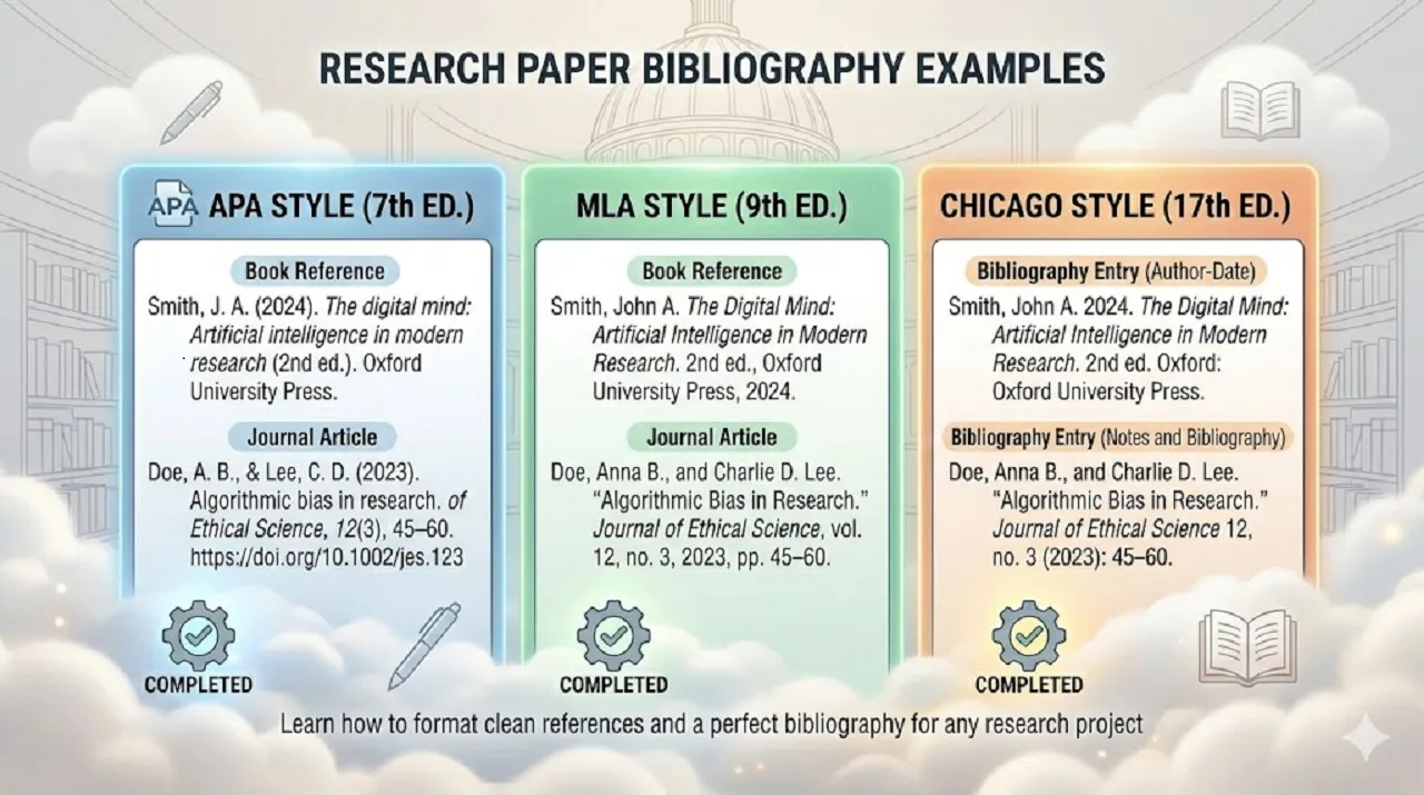 Examples of Citation Outputs