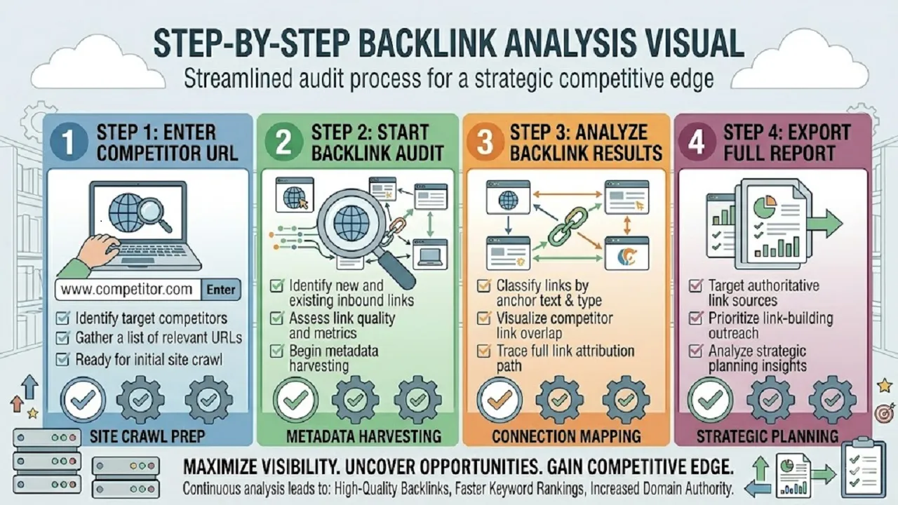 How to Check Competitors’ Backlinks – Step-by-Step Guide