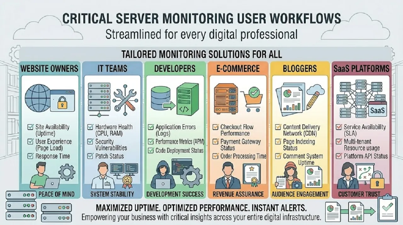 Top Uses of a Server Status Tool for Businesses, IT Teams & Developers