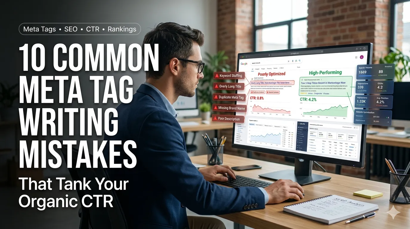10 Common Meta Tag Writing Mistakes That Tank Your Organic CTR