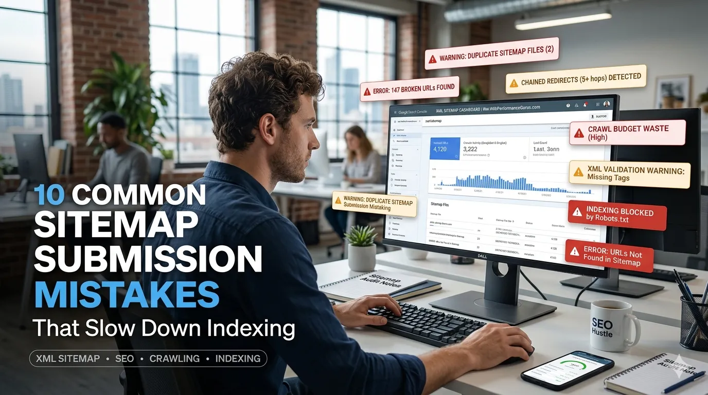 10 Common Sitemap Submission Mistakes That Slow Down Indexing