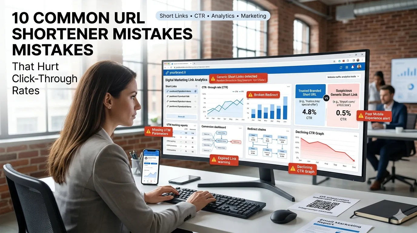 10 Common URL Shortener Mistakes That Hurt Click-Through Rates
