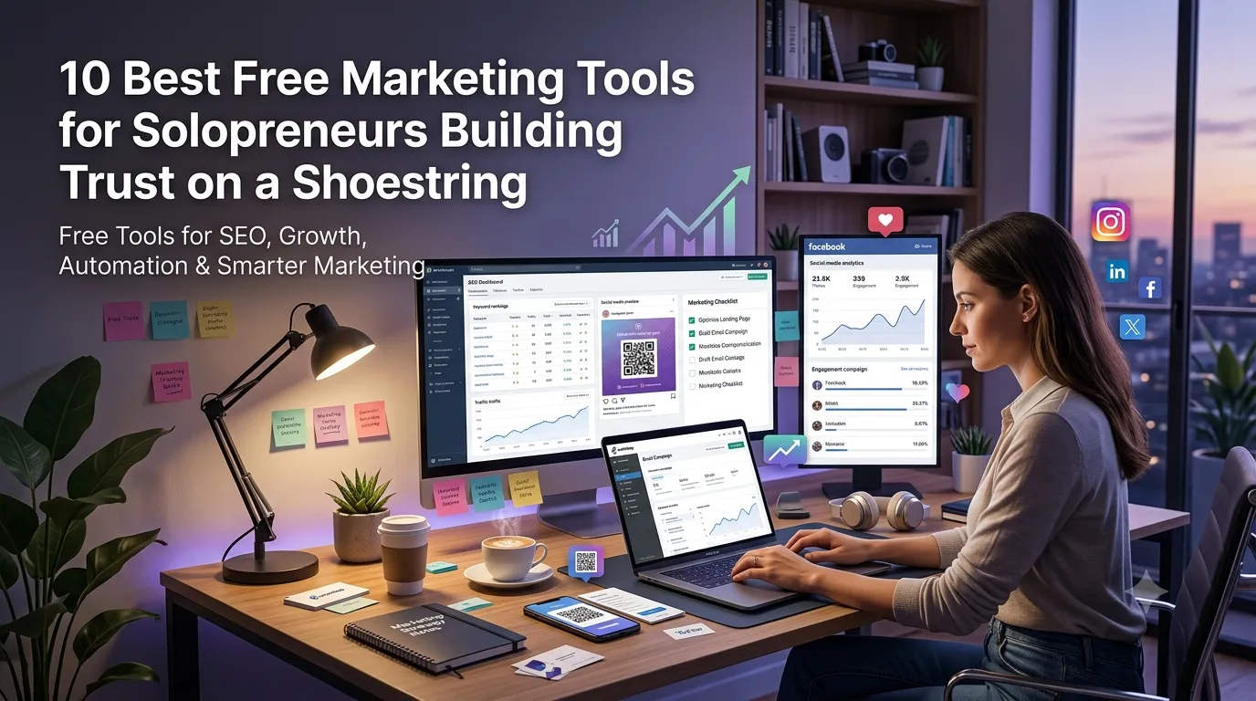 10 best free marketing tools for solopreneurs