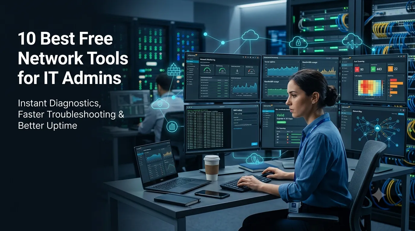 10 best free network tools for IT admins