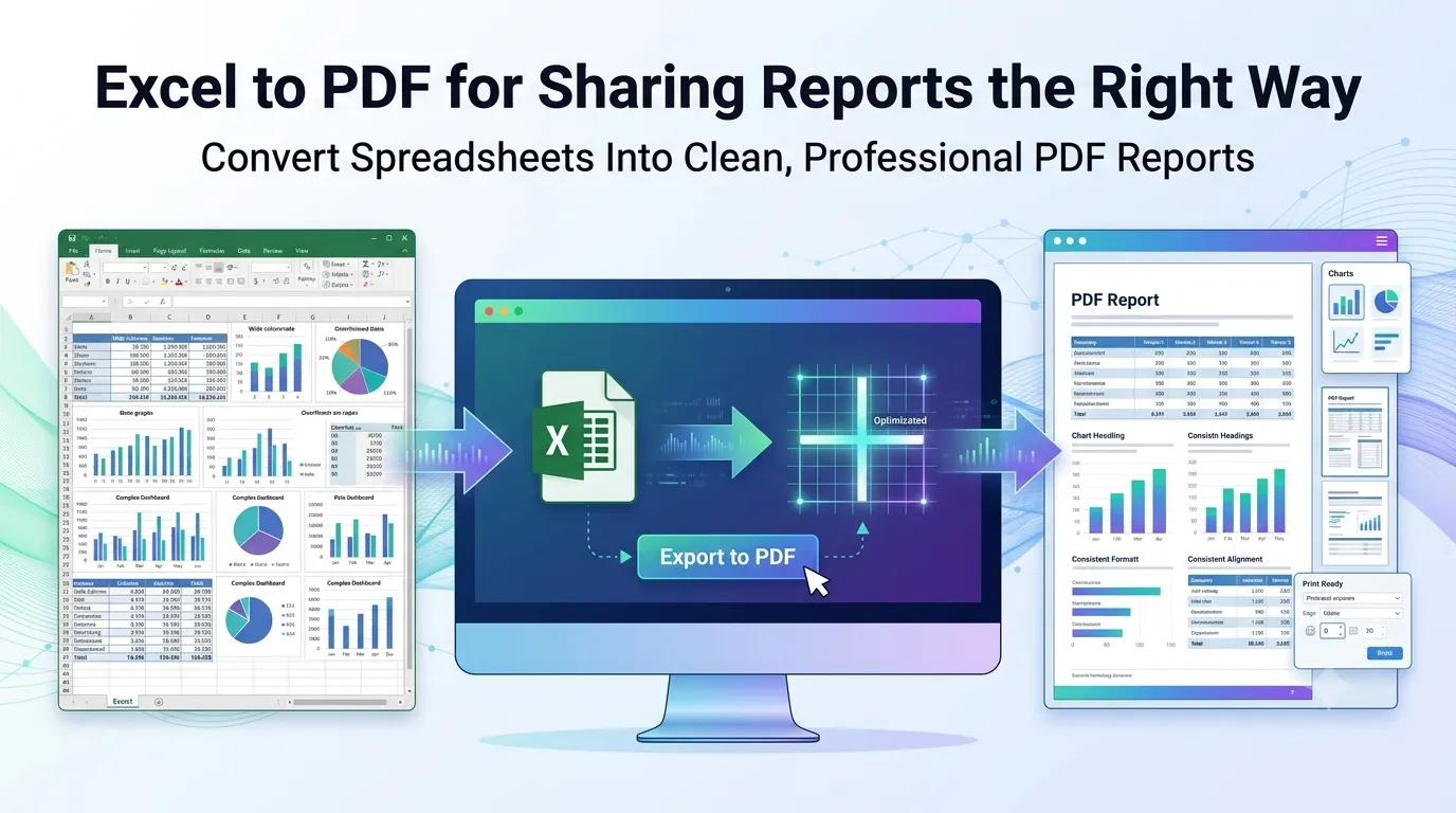 Excel to PDF for sharing reports