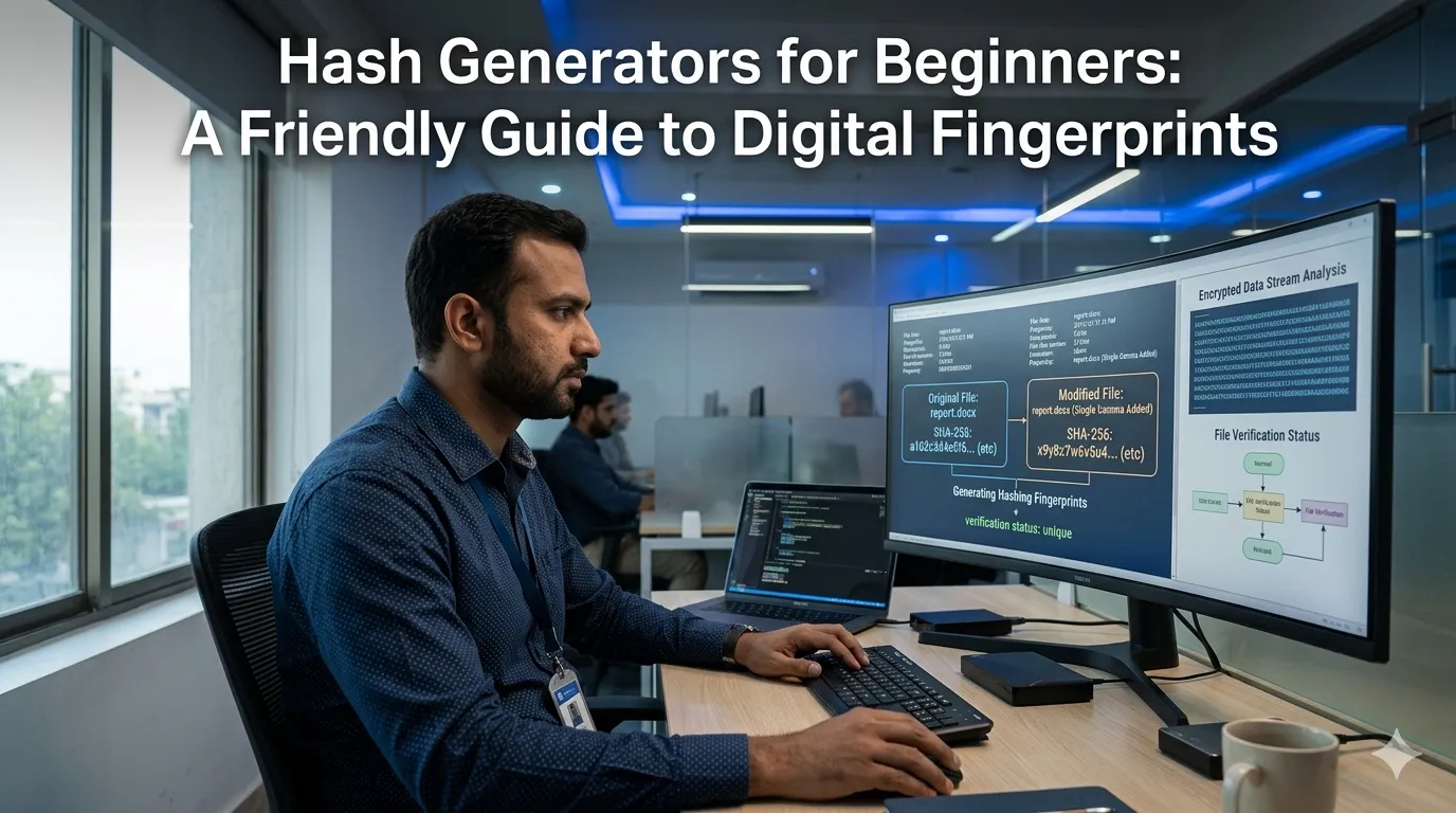 Hash Generators for Beginners A Friendly Guide to Digital Fingerprints