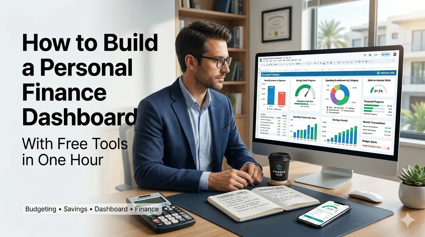 How to Build a Personal Finance Dashboard With Free Tools in One Hour