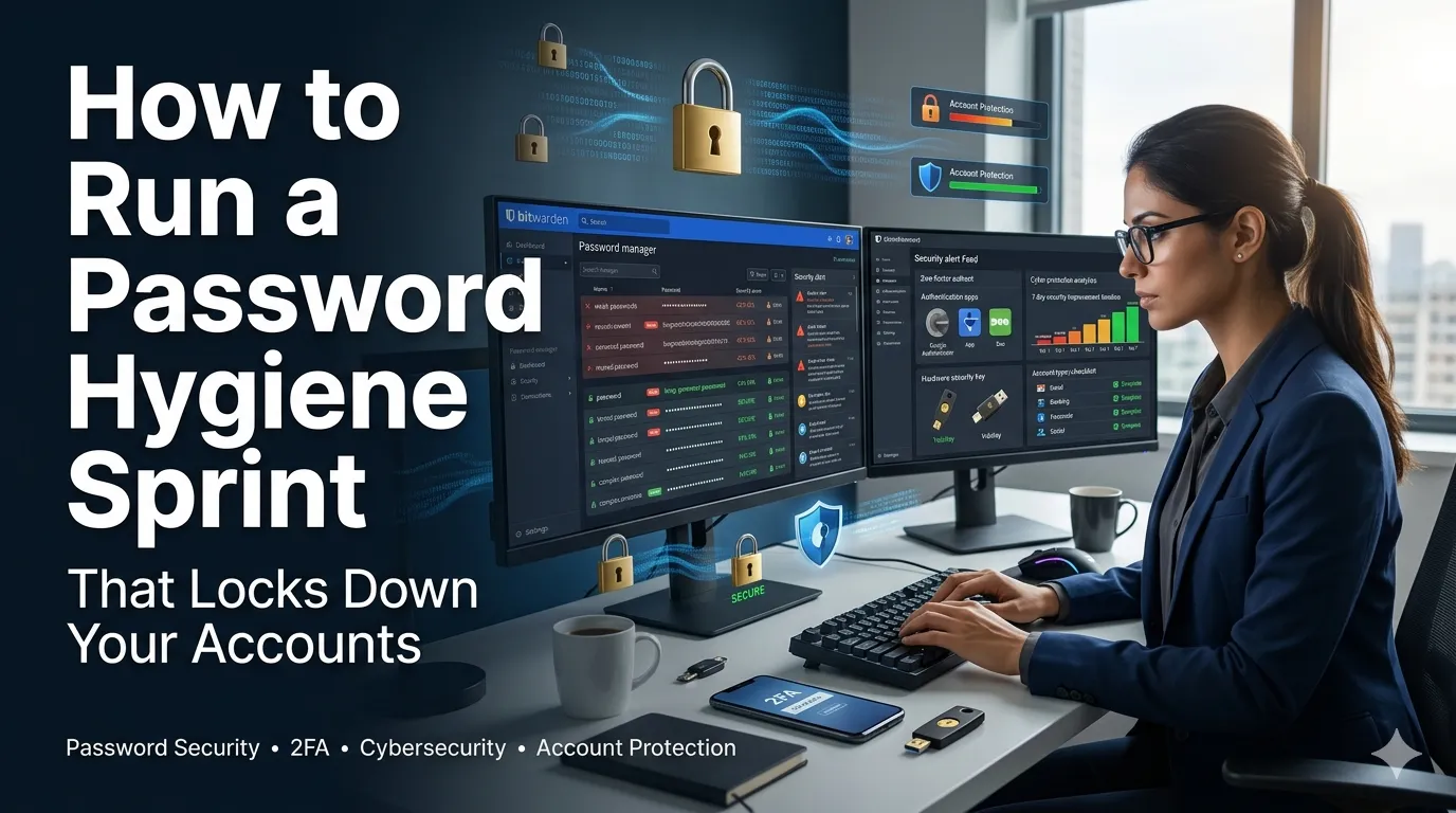 How to Run a Password Hygiene Sprint That Locks Down Your Accounts