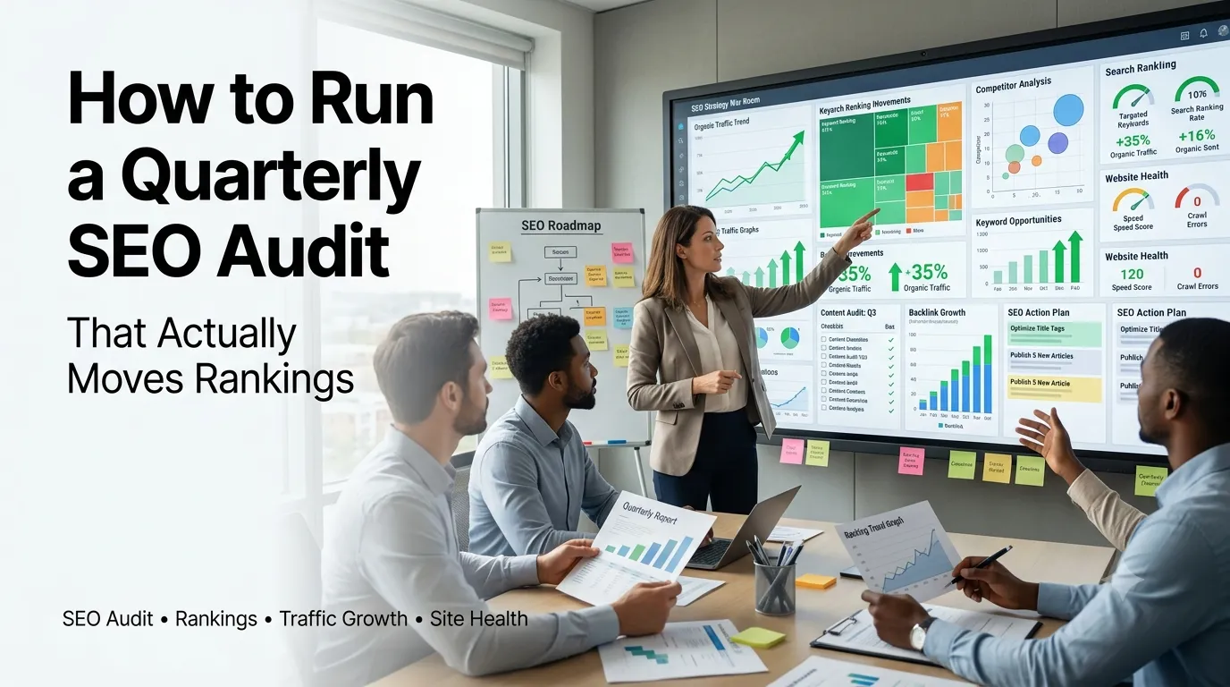 How to Run a Quarterly SEO Audit That Actually Moves Rankings