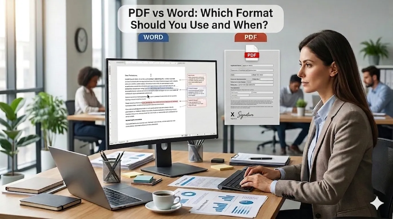PDF vs Word Which Format Should You Use and When