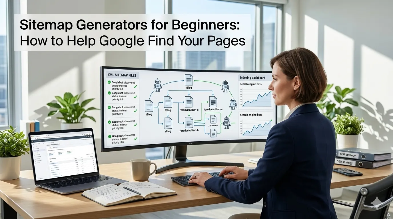 Sitemap Generators for Beginners: How to Help Google Find Your Pages