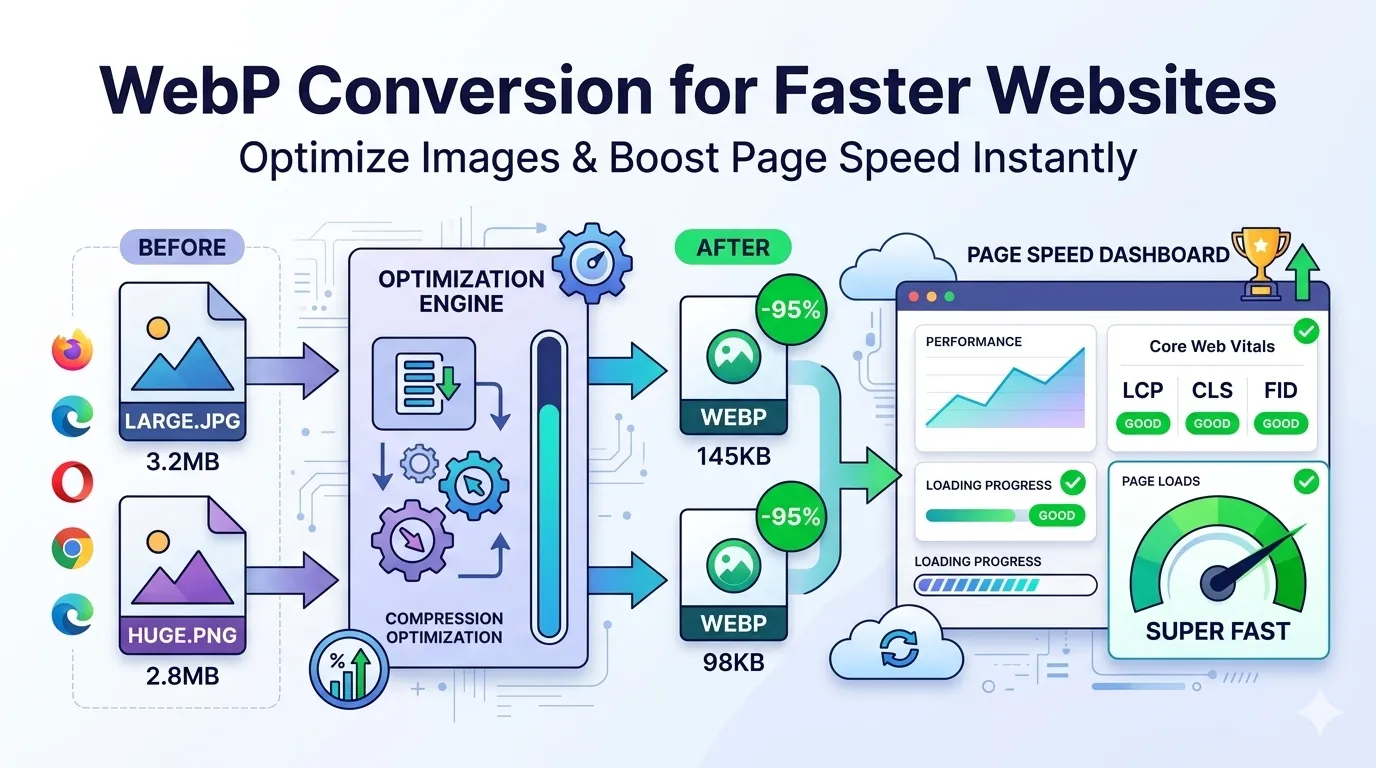 WebP conversion