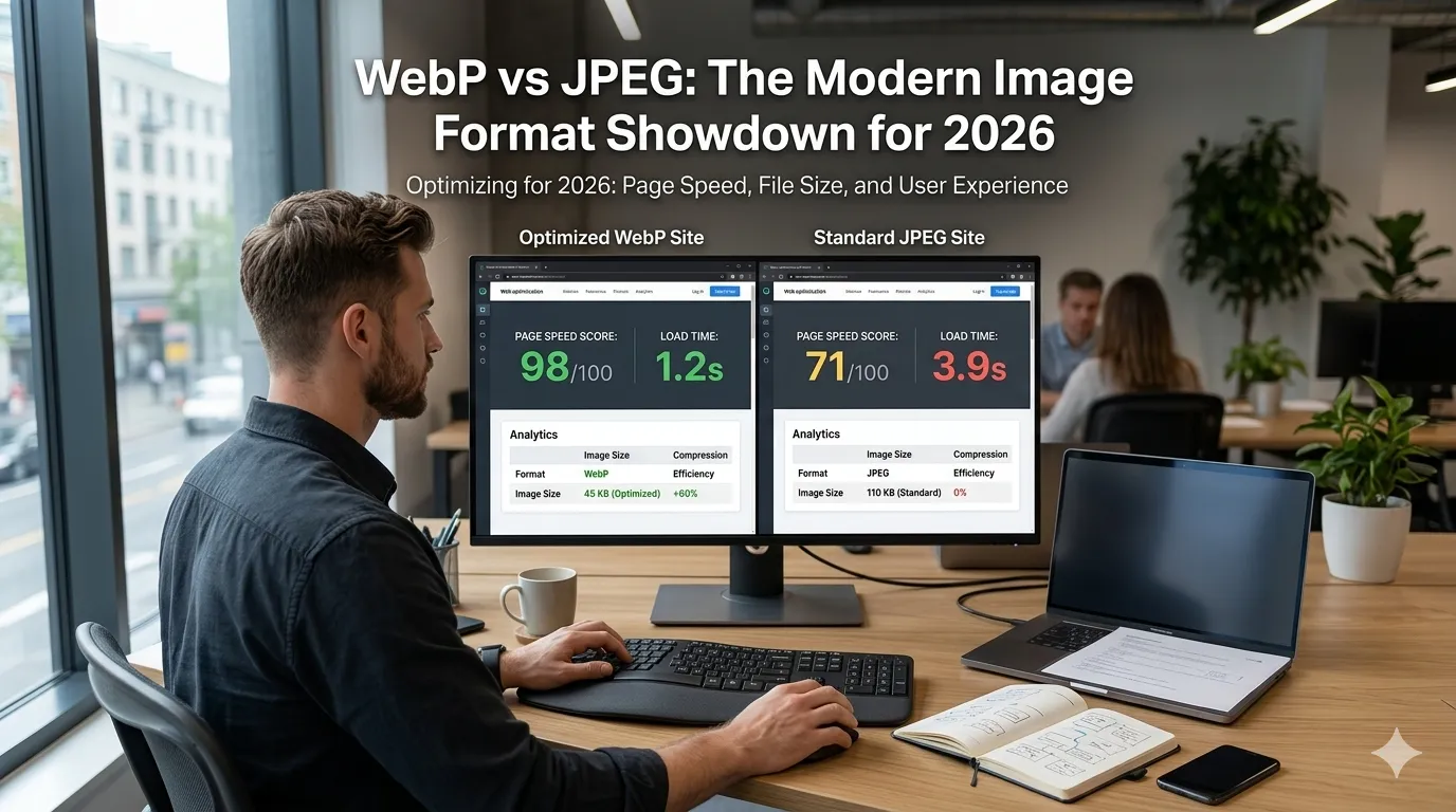 WebP vs JPEG: The Modern Image Format Showdown for 2026