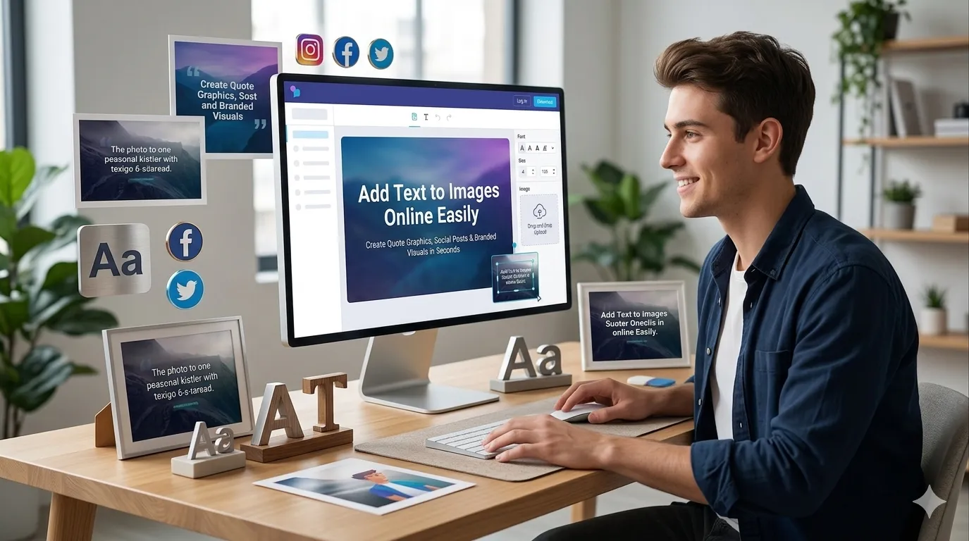 add text to images