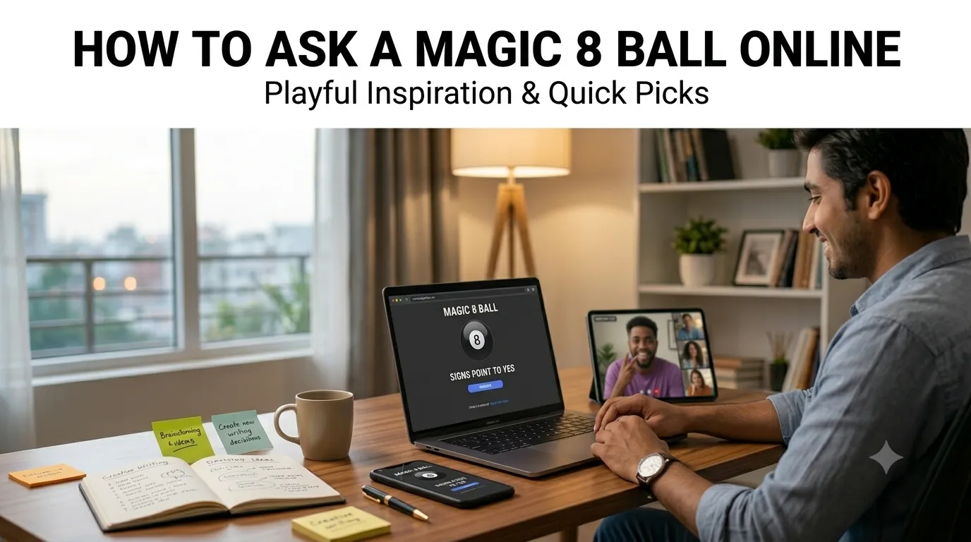 ask a Magic 8 Ball