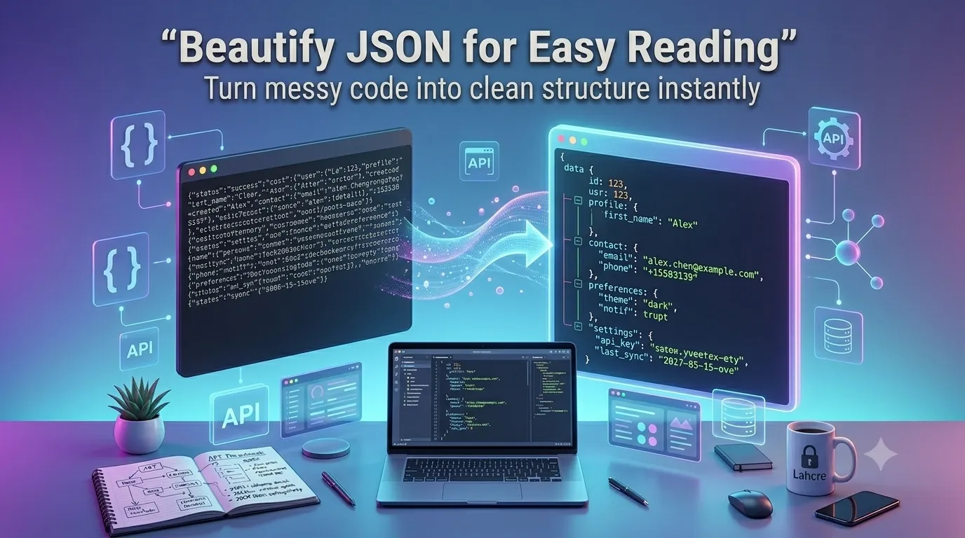 beautify JSON