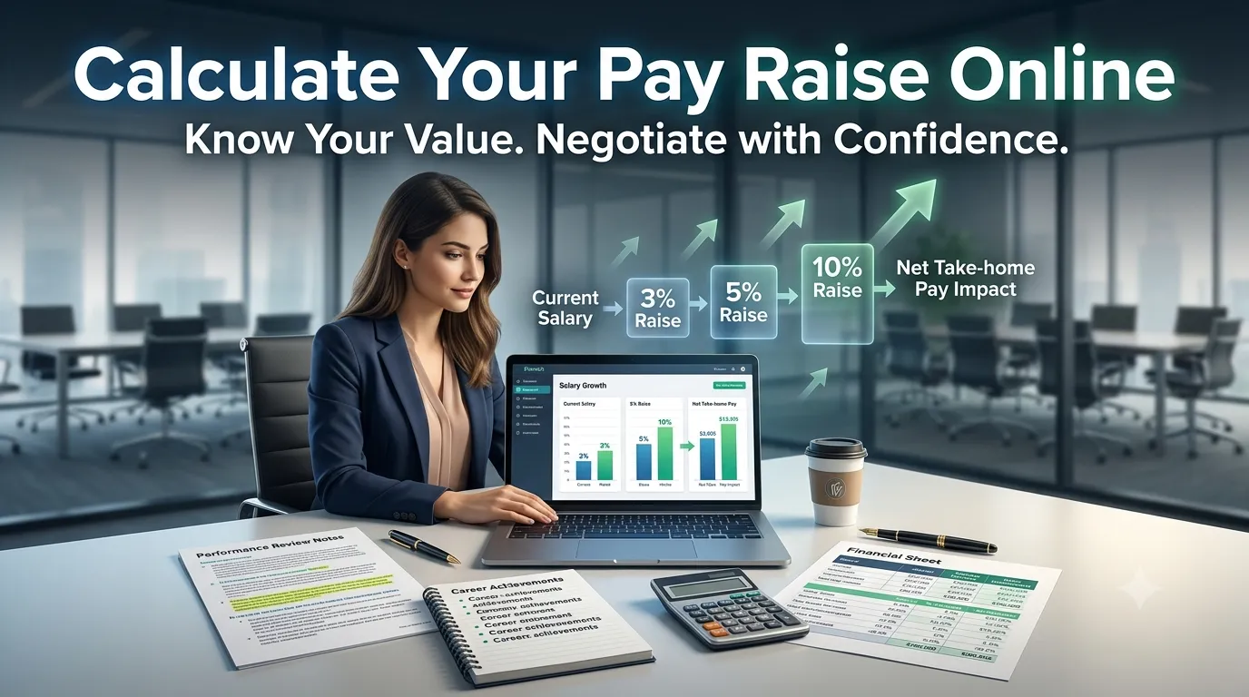 calculate a pay raise