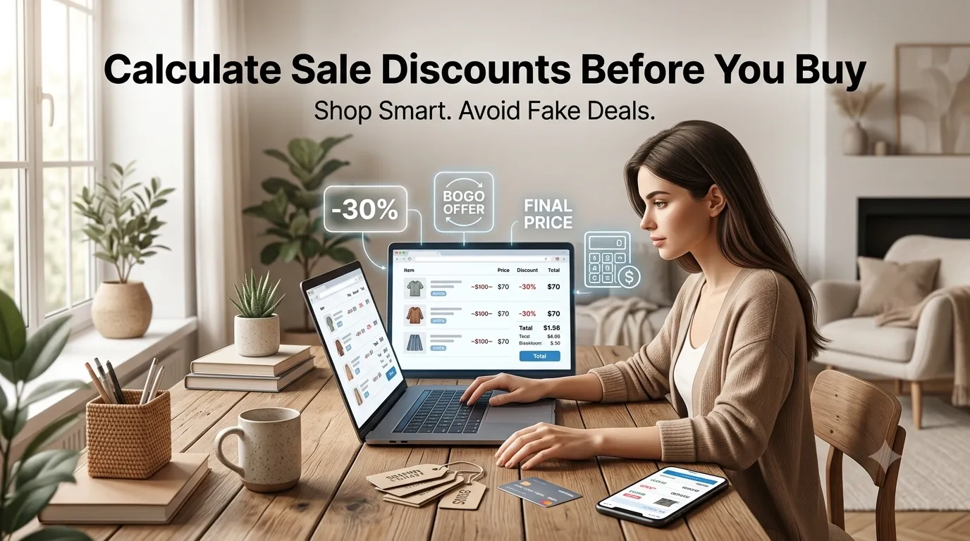 calculate sale discounts