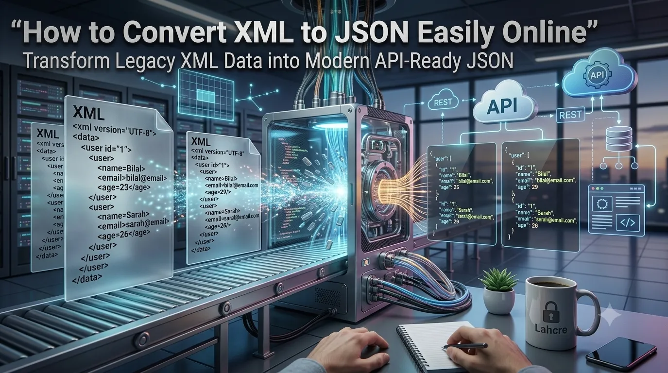 convert XML to JSON
