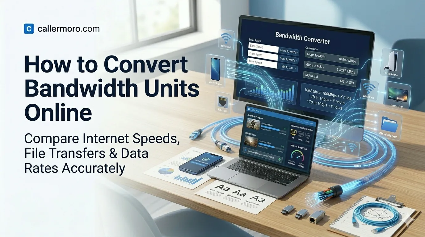 convert bandwidth units