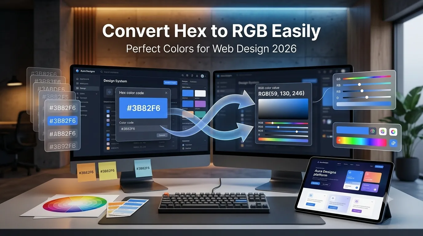 convert hex colors to RGB