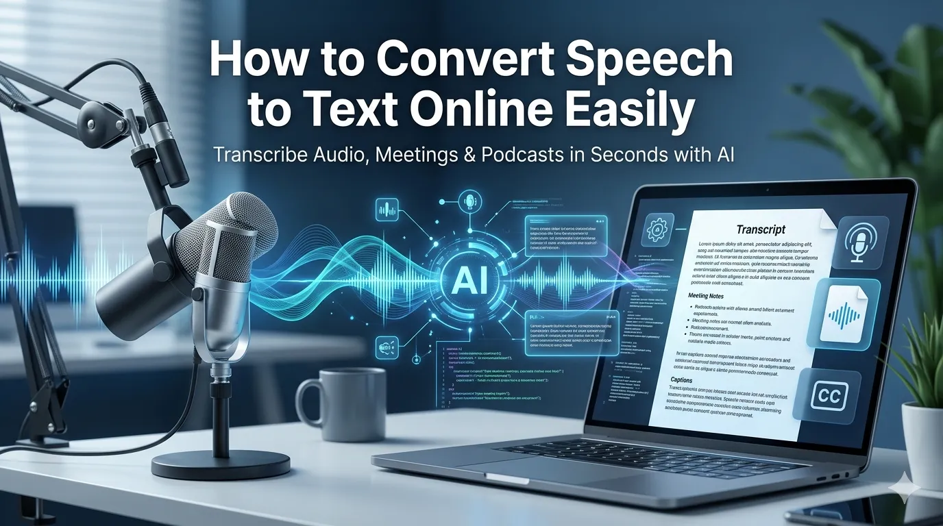 convert speech to text