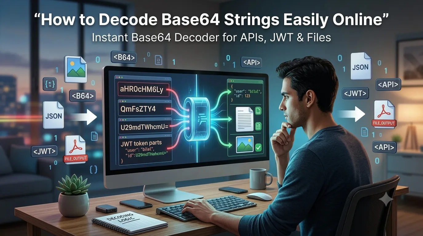 decode Base64 strings