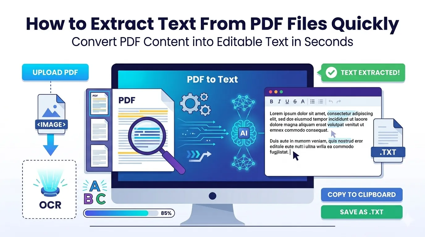 extract text from PDF