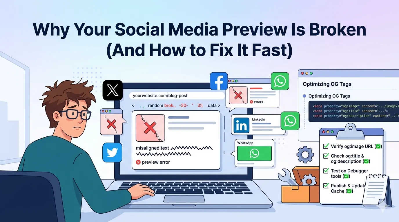 fix social media preview