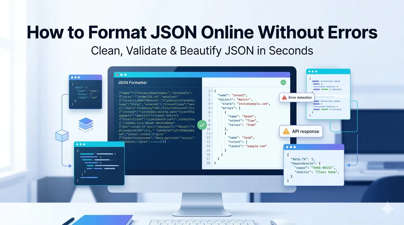 format JSON online
