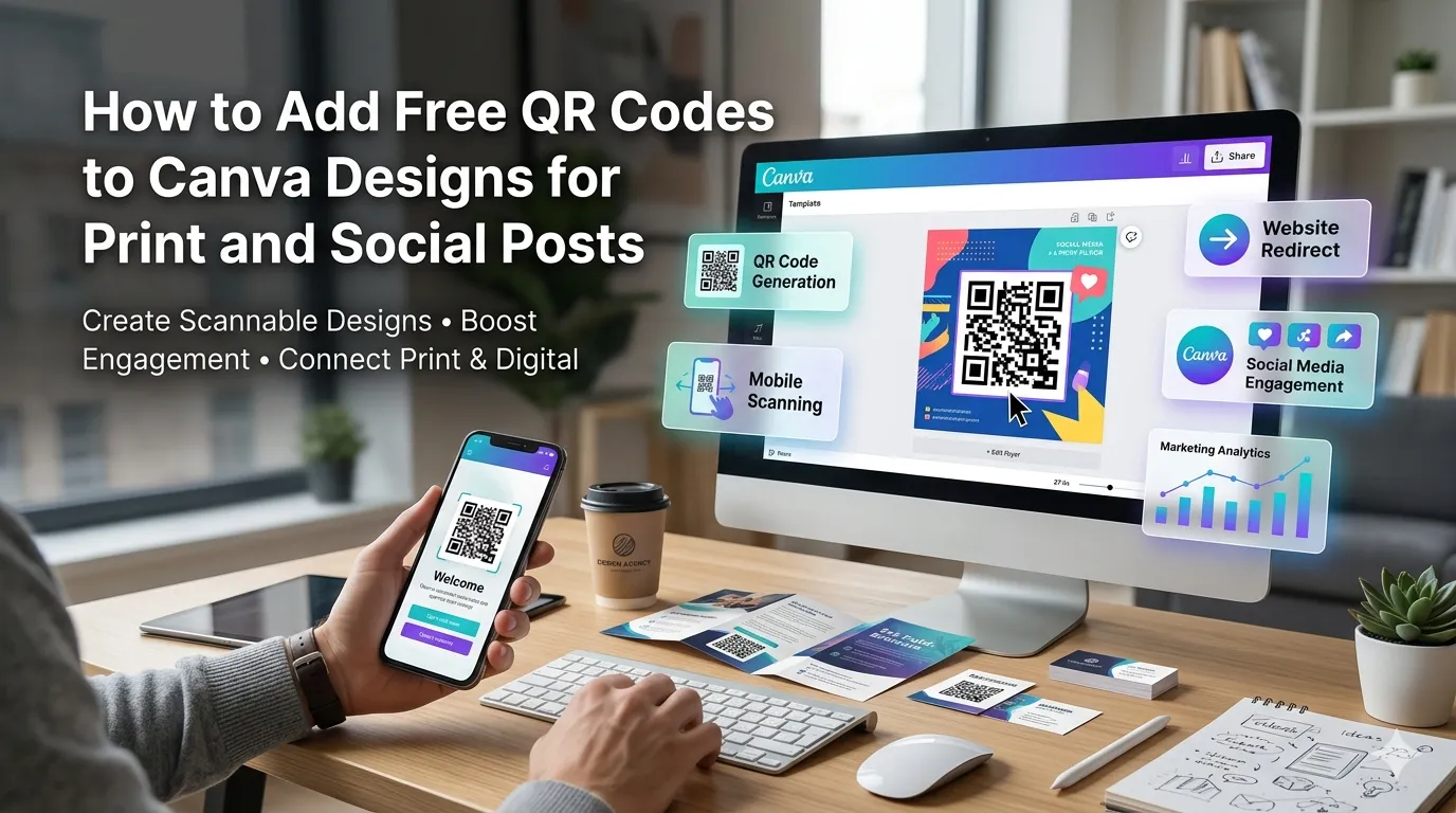 free QR codes to Canva designs