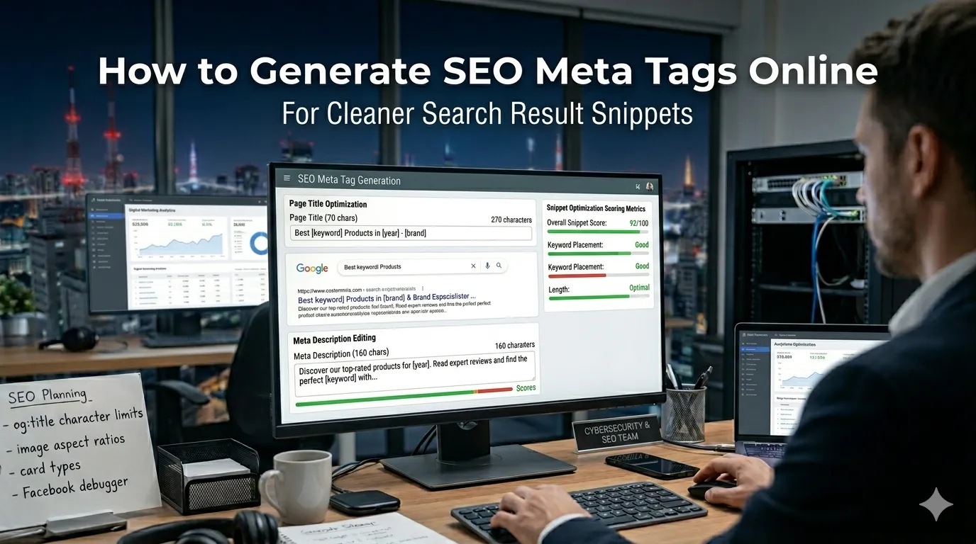 generate SEO meta tags