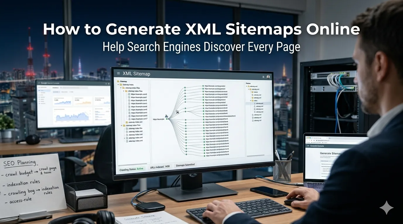 generate XML sitemaps