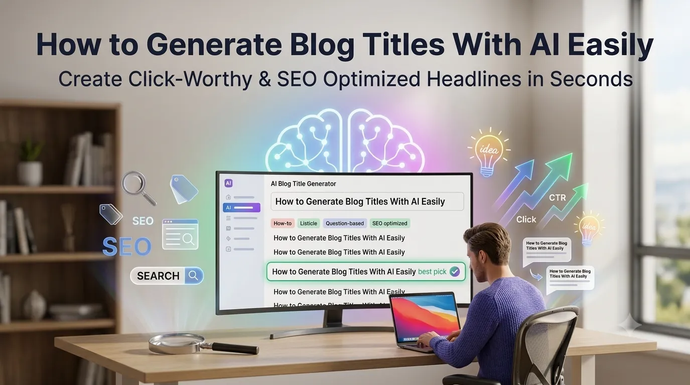 generate blog titles with AI