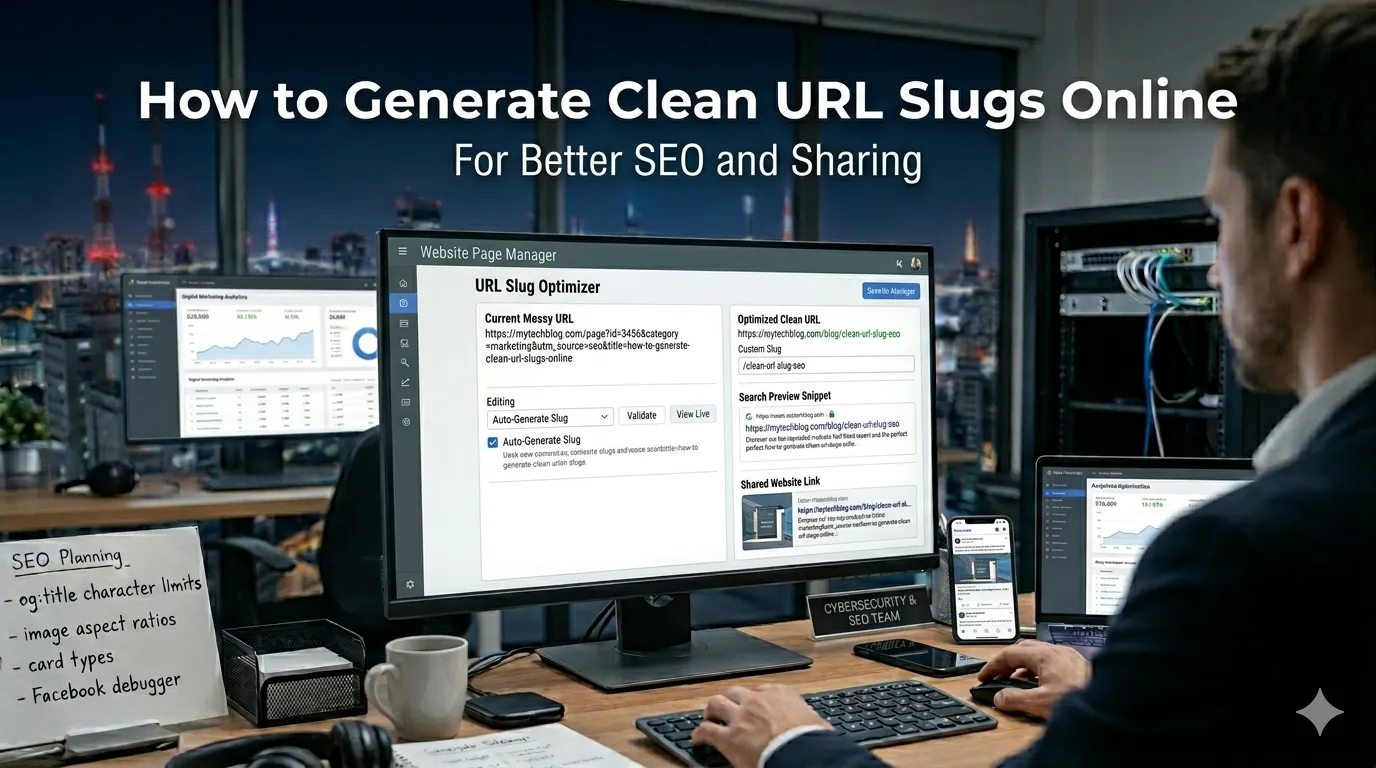 generate clean URL slugs