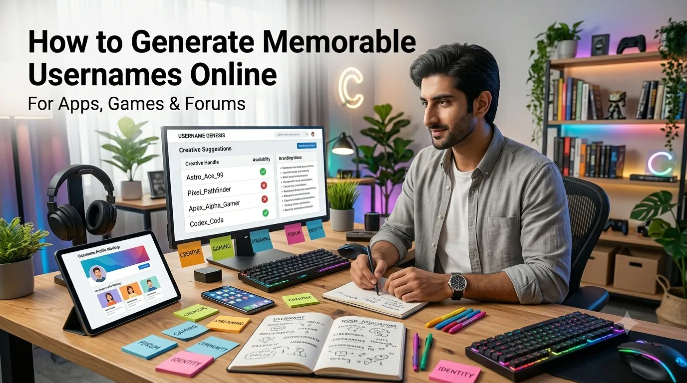 generate memorable usernames