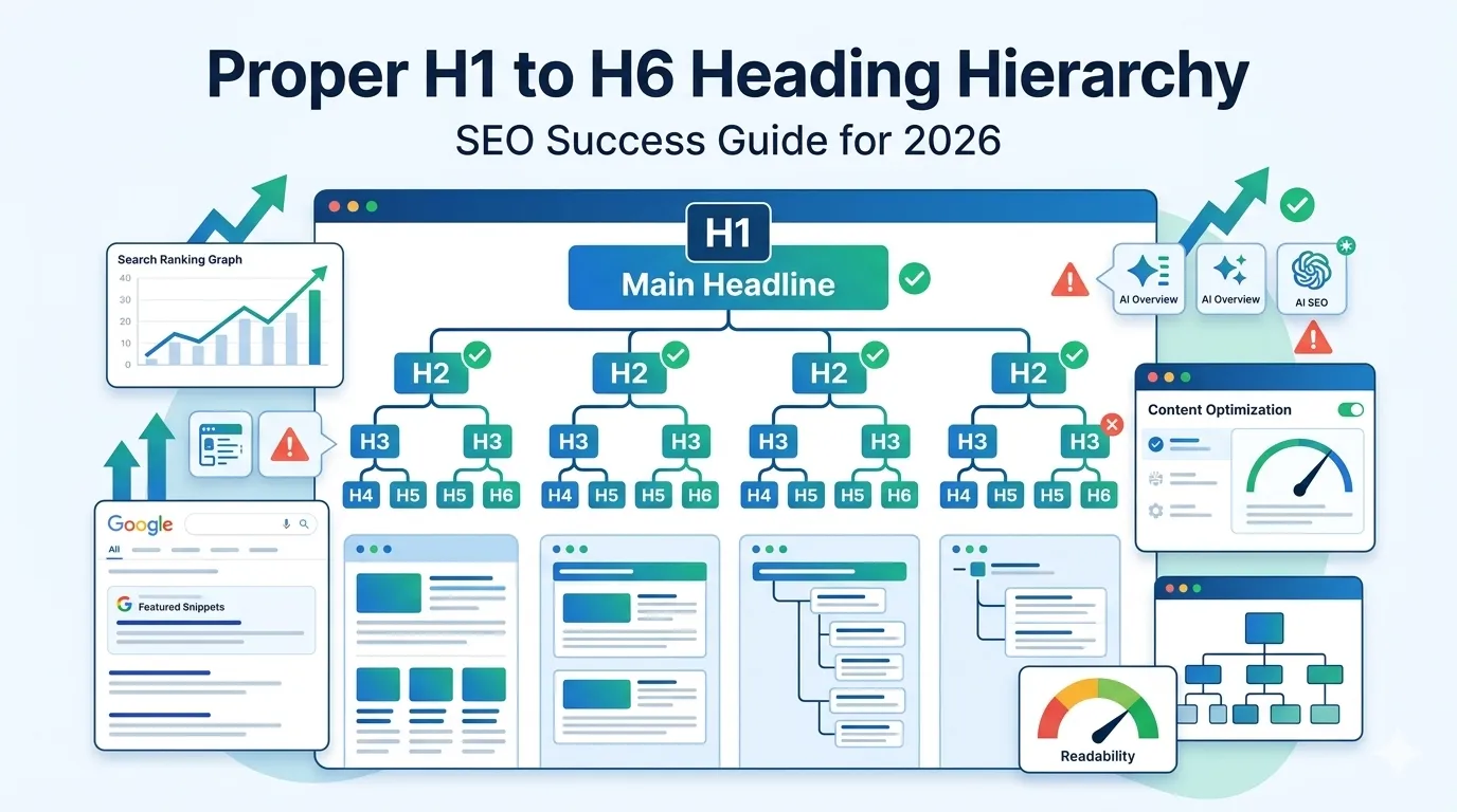 heading hierarchy SEO
