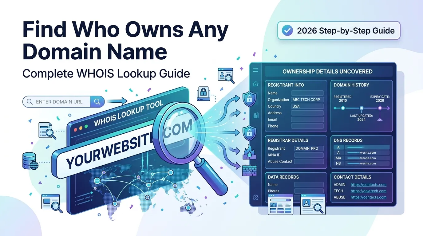 how to find who owns a domain name