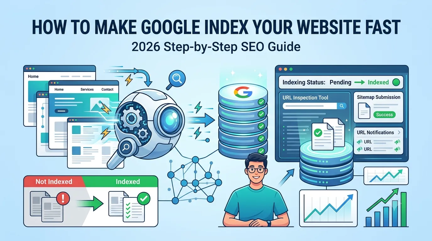 make Google index your website fast