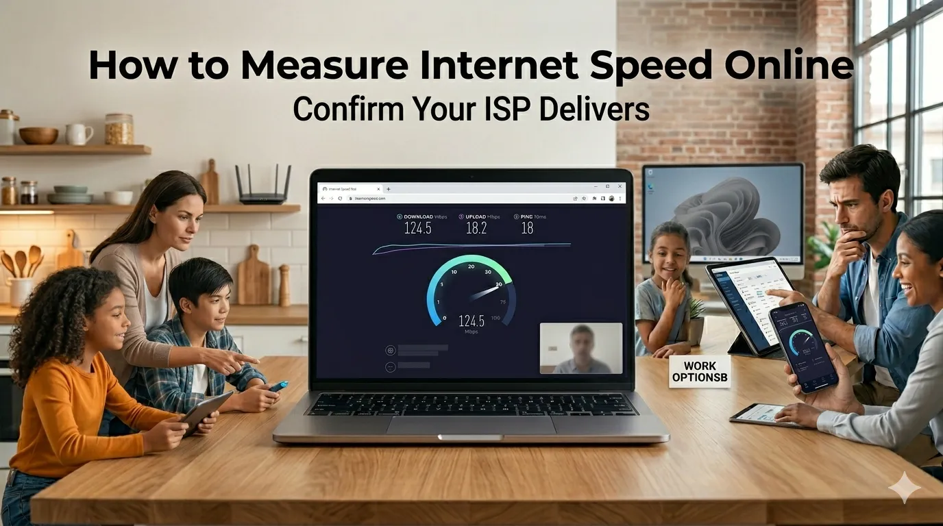 measure internet speed