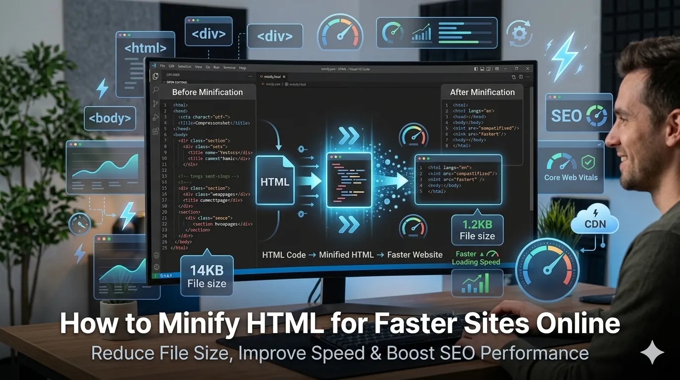 minify HTML