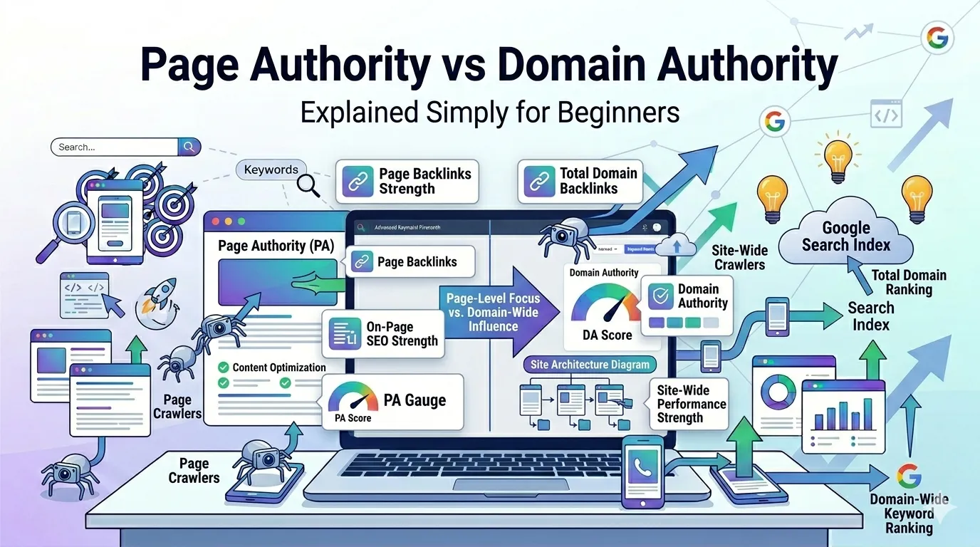 page authority vs domain authority