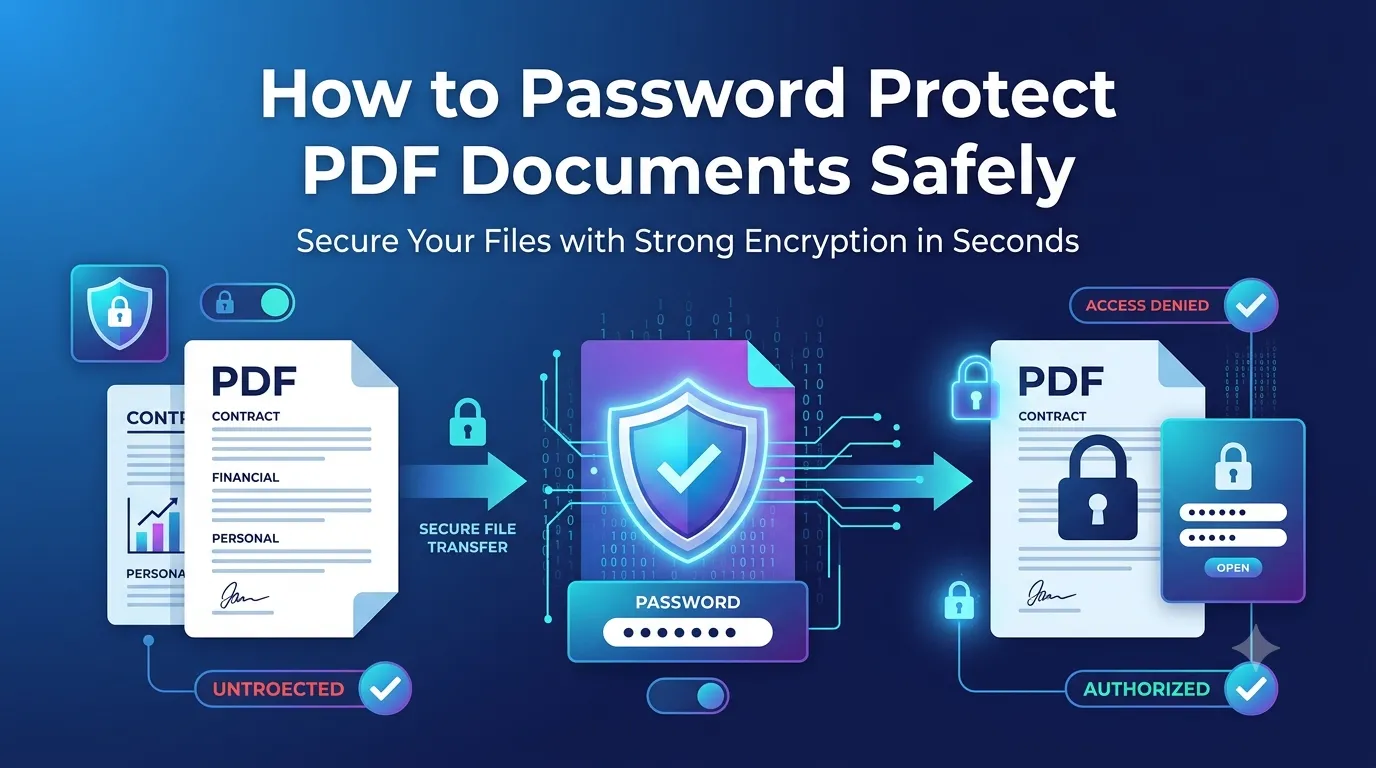 password protect PDF documents