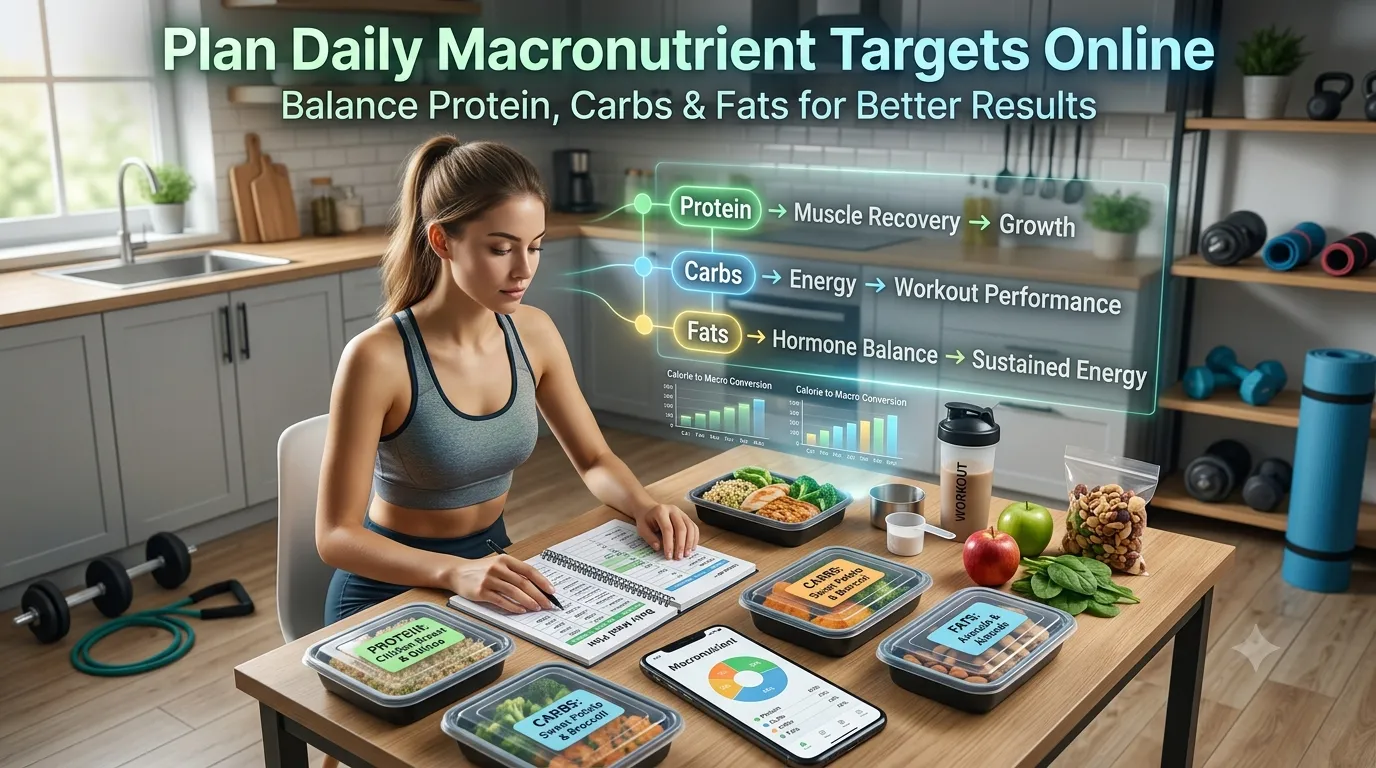 plan daily macronutrient targets