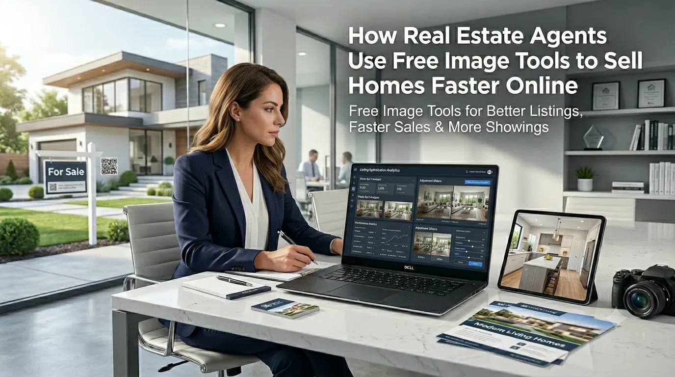 real estate agents free image tools