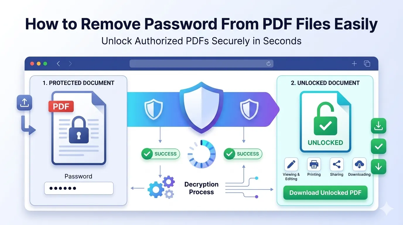remove password from PDF