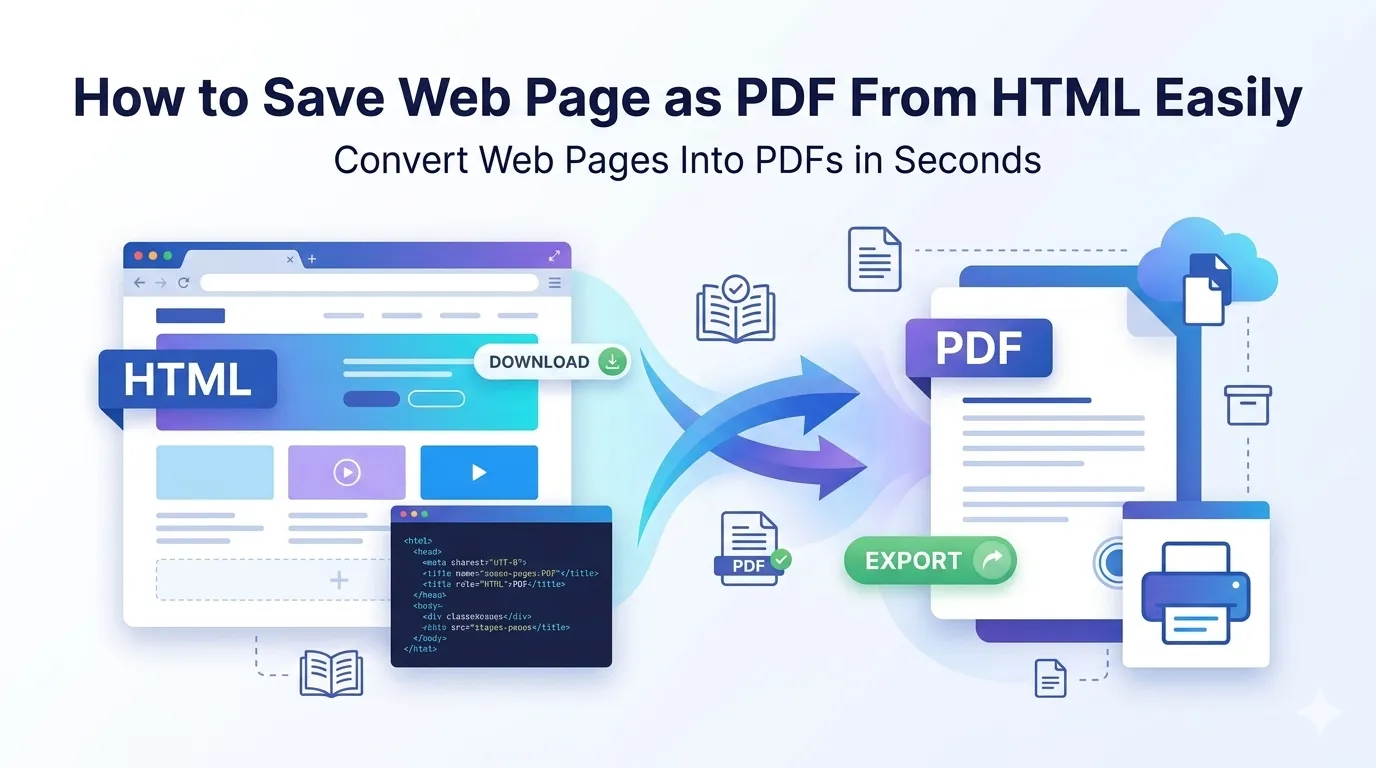 save web page as PDF