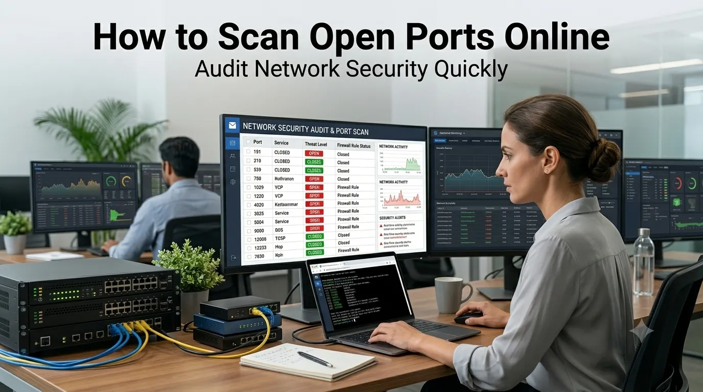 scan open ports online